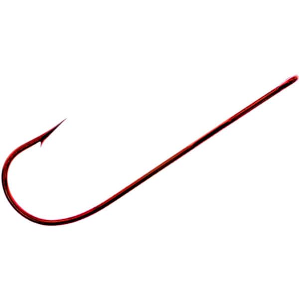 Distraccion Aberdeen Panfish Fishing Hooks in Blood Red Size 2, 50PK DI2977200 - main